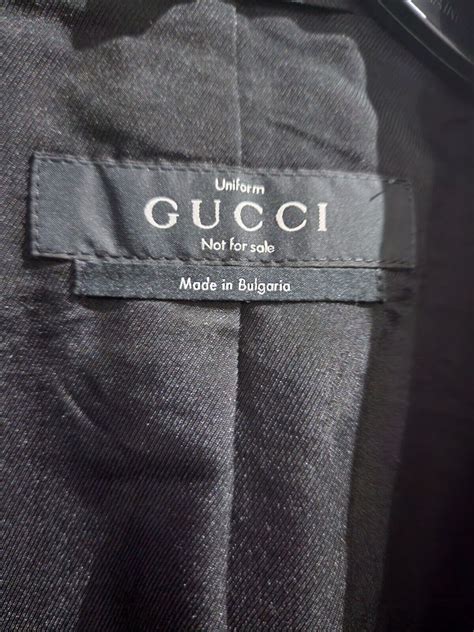 gucci employee uniform|gucci group nv.